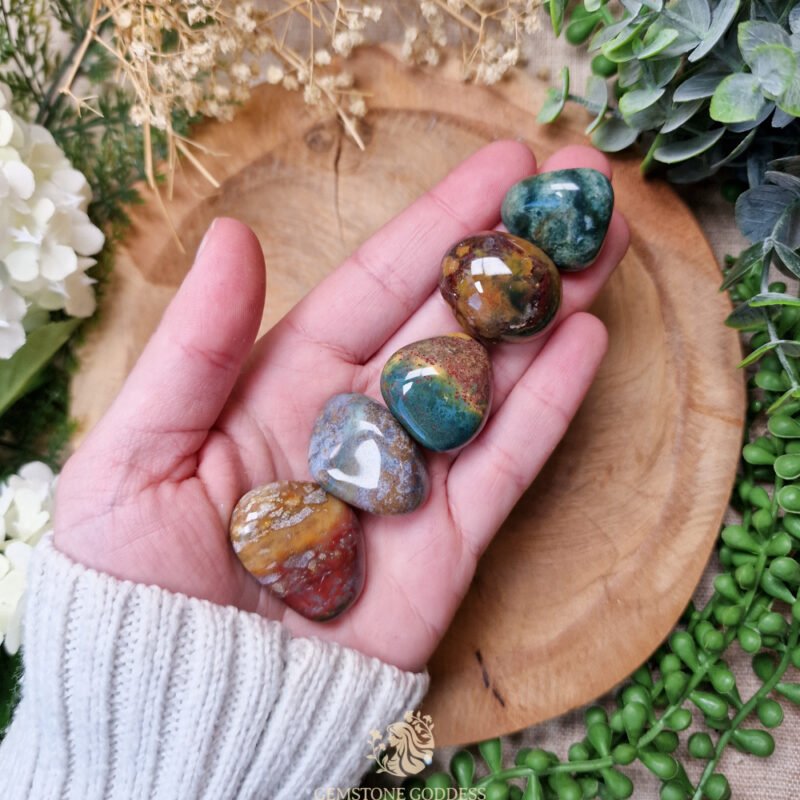 bonte-jaspis-knuffelsteen-edelsteen