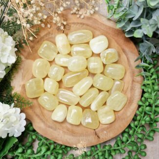 Lemon Calciet Trommelsteen