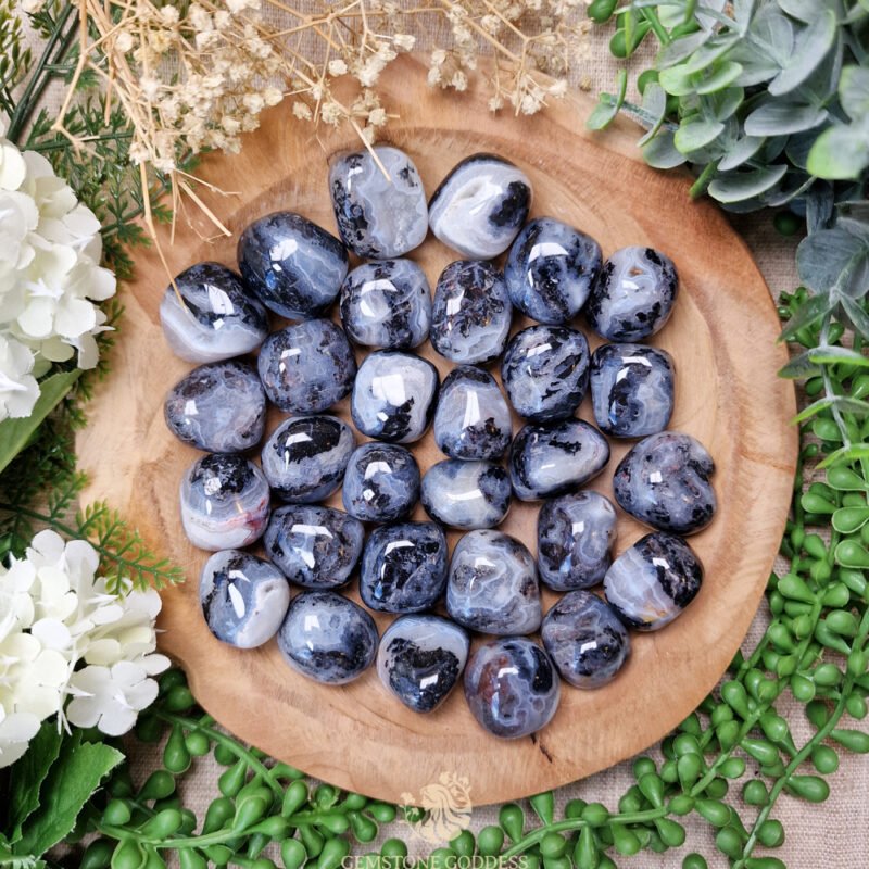 zwarte-flower-agaat-trommelsteen-edelsteen