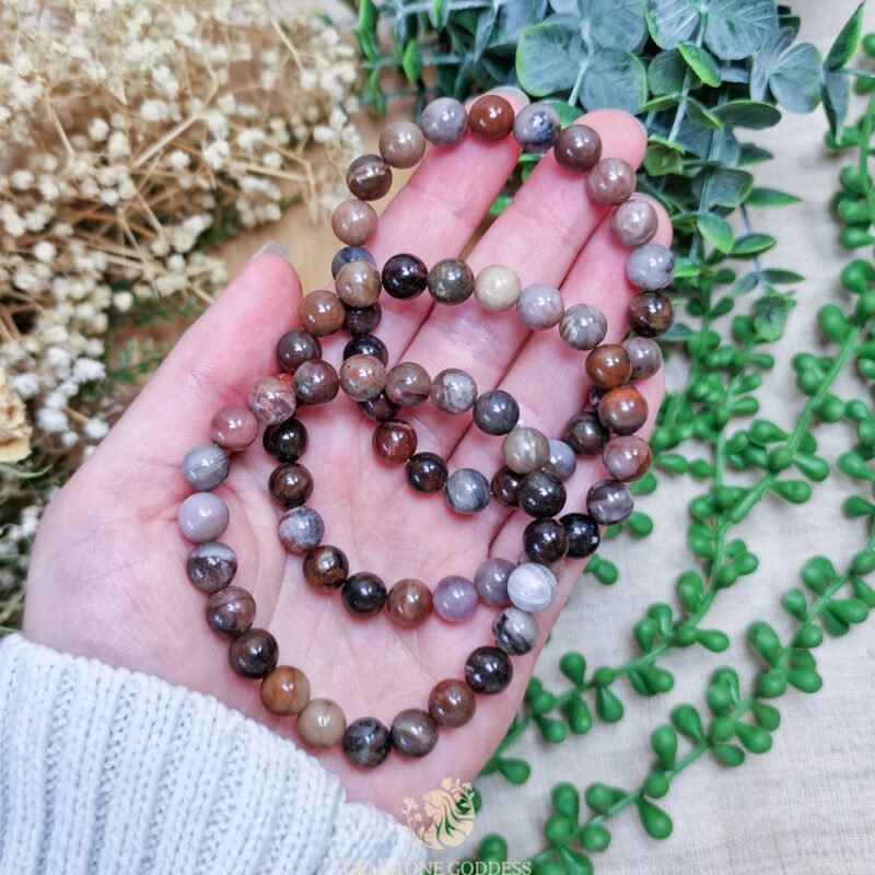 edelsteen-armband-versteend-hout