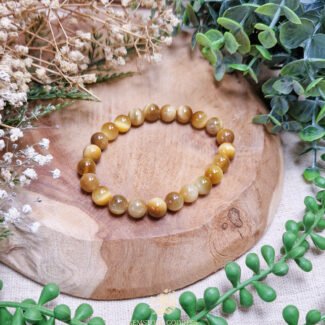 Honing Tijgeroog Armband 8mm