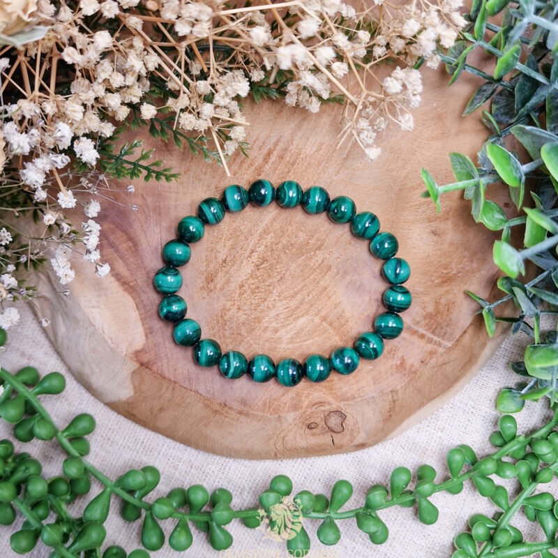 malachiet-8mm-armband
