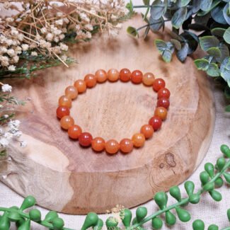 Rode Aventurijn Armband 8mm