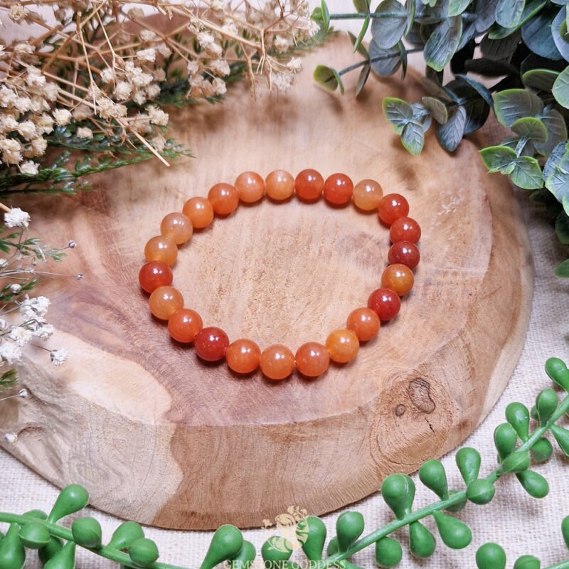 rode-aventurijn-armband-8mm