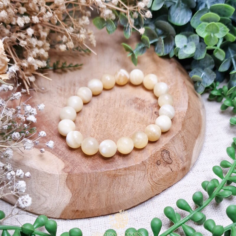 gele-calciet-armband-10mm