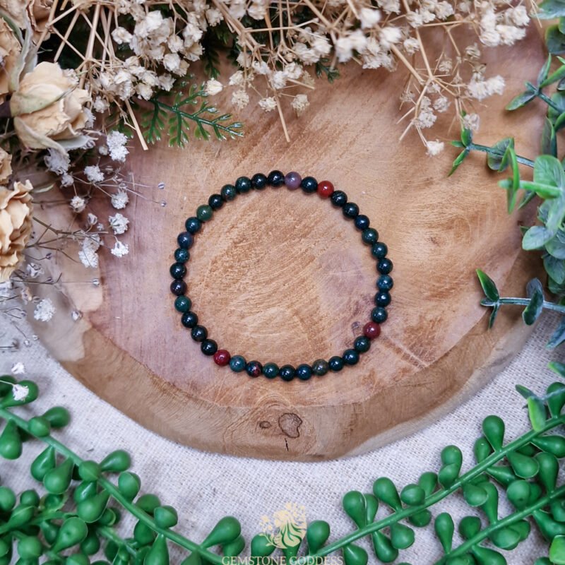 heliotroop-4mm-armband