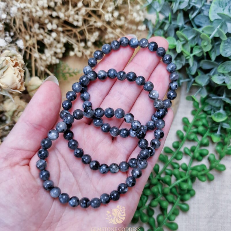 larvikiet-edelsteen-armband