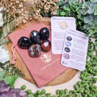 Saturnus Retrograde Edelsteen Set