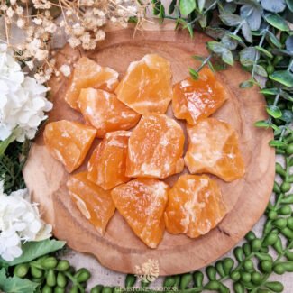 Oranje Calciet Ruwe Steen