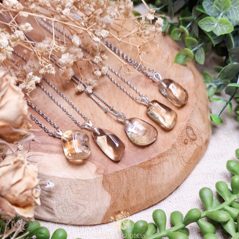 citrien-zilveren-hanger